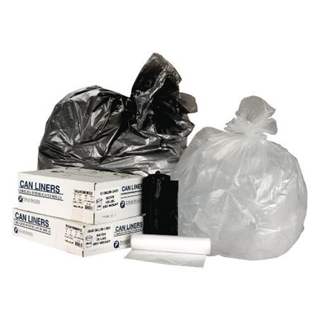 INTEPLAST GROUP High Density Commercial Can Liners 40x48 11 Mic - Natural IBS VALH4048N12